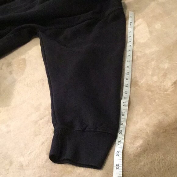 Sam and Colby Black Hoodie with 'Now or Never' Embroidery - Picture 7 of 8